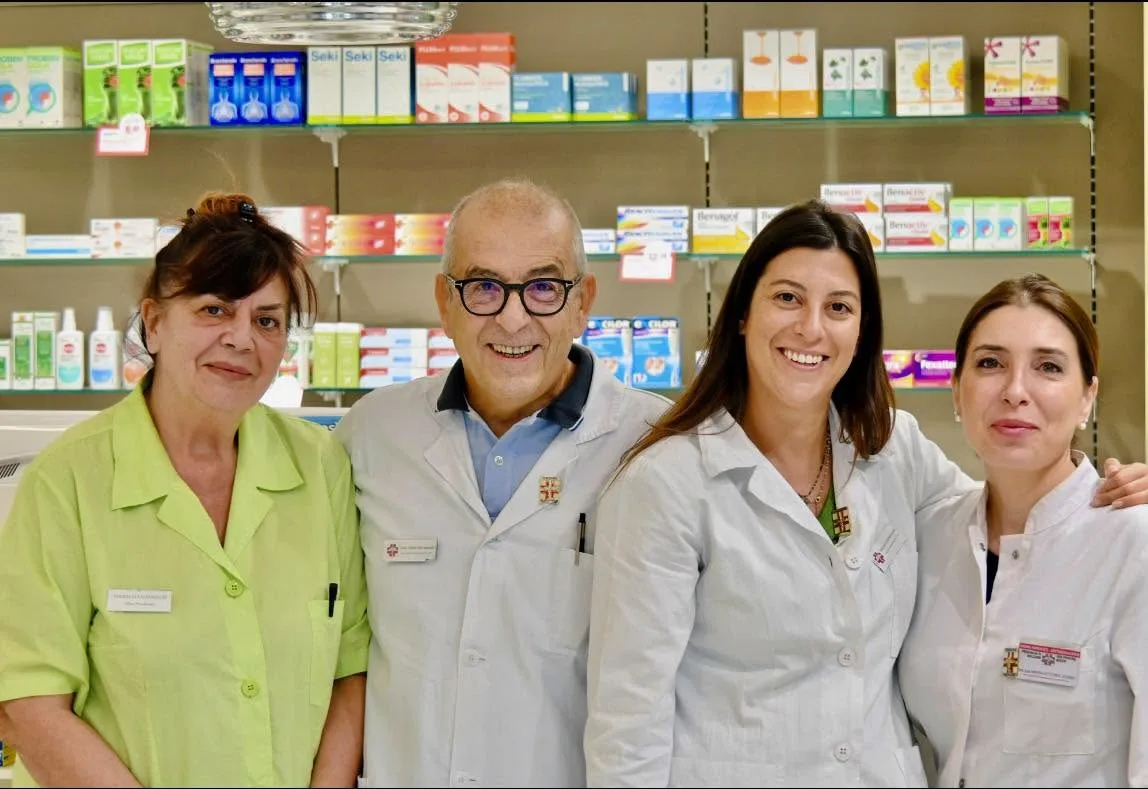 Il team della Farmacia Salvaneschi